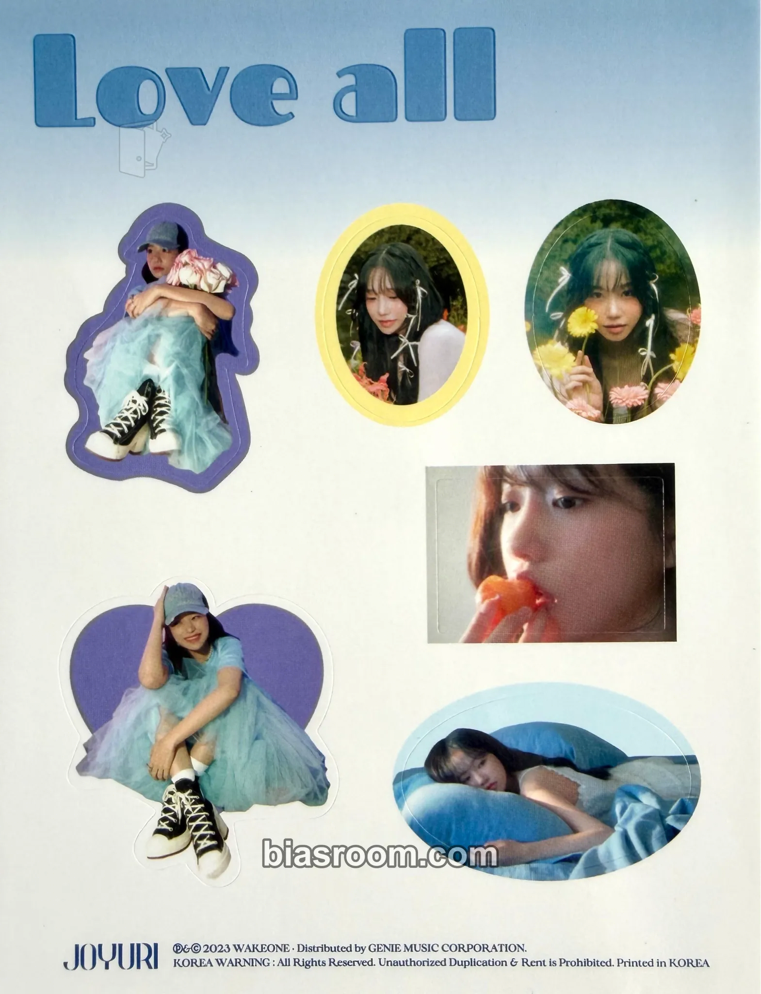 Jo Yuri Love All Photocard - Jo Yuri K-pop photocard