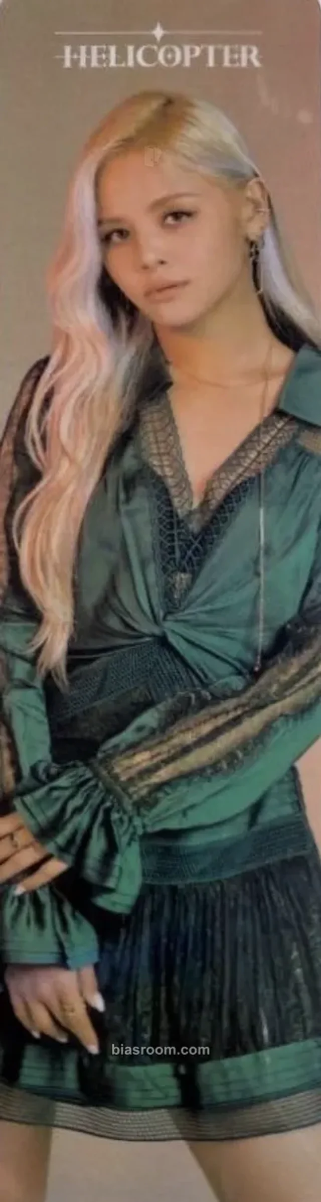 CLC - Sorn - HELICOPTER Album transparent/translucent bookmark album inclusion