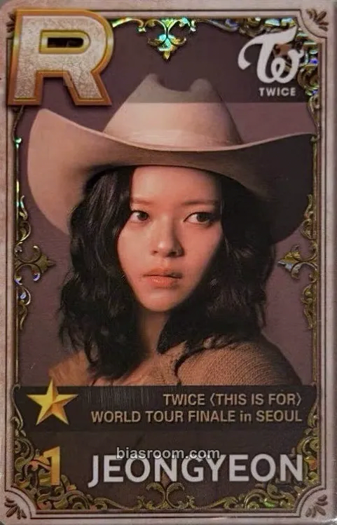 Jeongyeon TWICE x SuperStar JYPNATION Photocard - TWICE - TWICE K-pop photocard