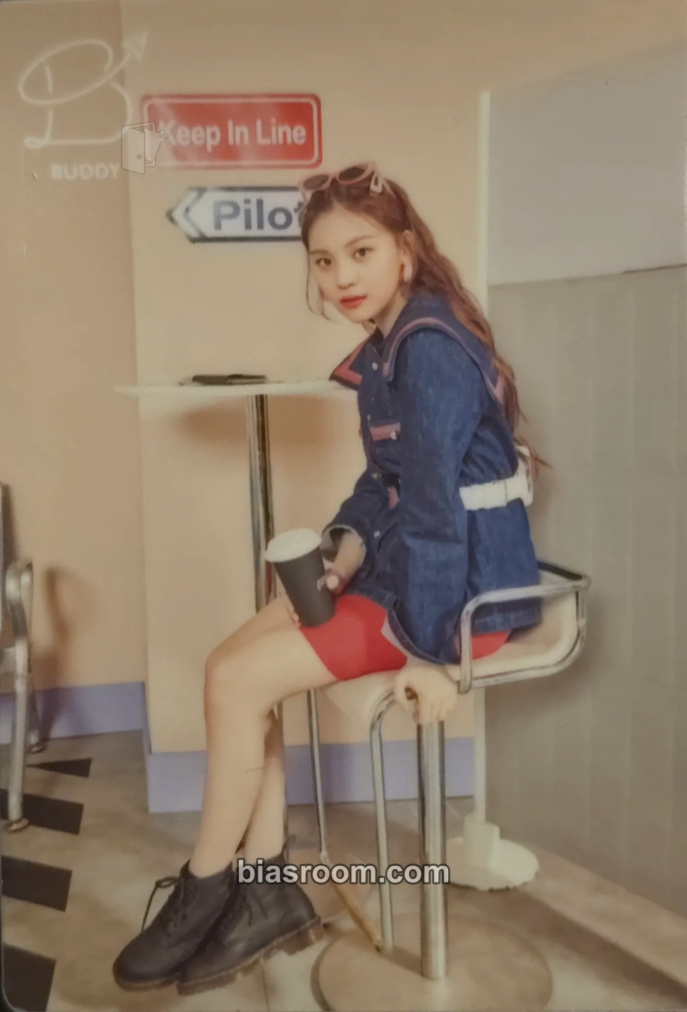 Umji GLOBAL BUDDY MEMBERSHIP - Trip Together : Check In Photocard - GFRIEND - GFRIEND K-pop photocard