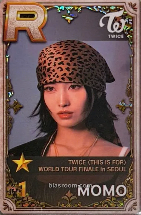 Momo TWICE x SuperStar JYPNATION Photocard - TWICE - TWICE K-pop photocard