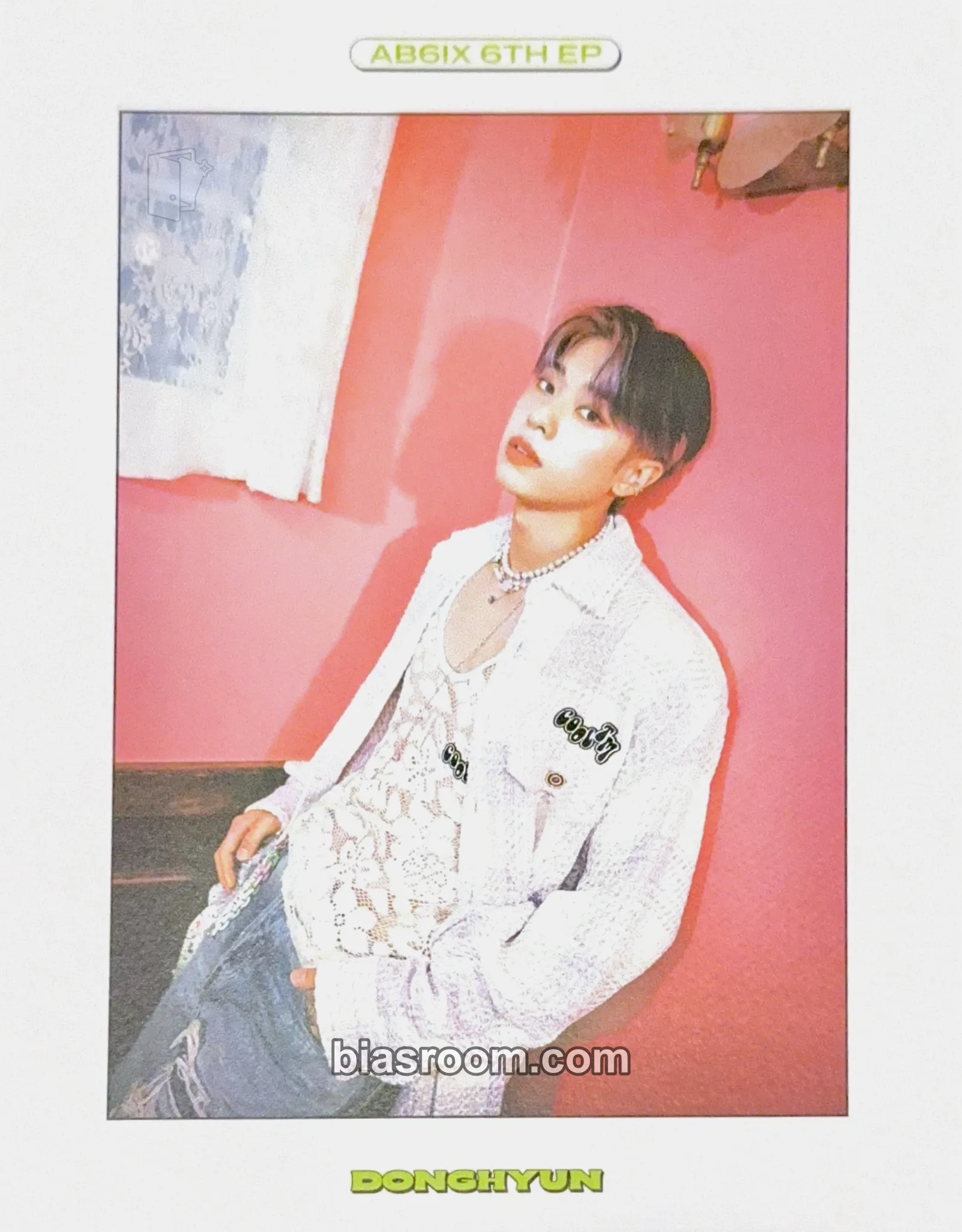 Donghyun TAKE A CHANCE Photocard - AB6IX - AB6IX K-pop photocard