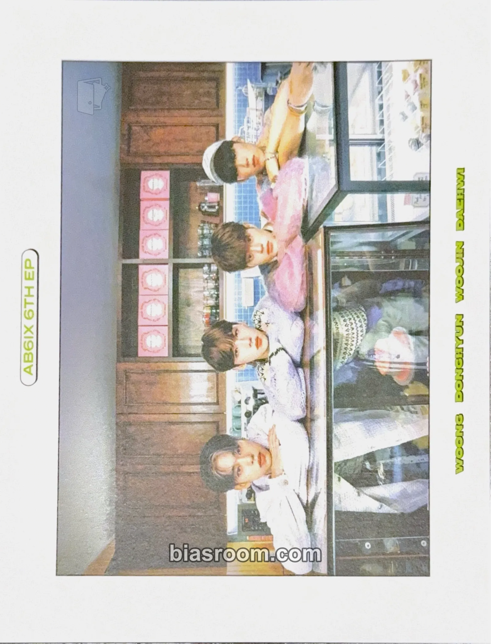 TAKE A CHANCE Photocard - AB6IX - AB6IX K-pop photocard