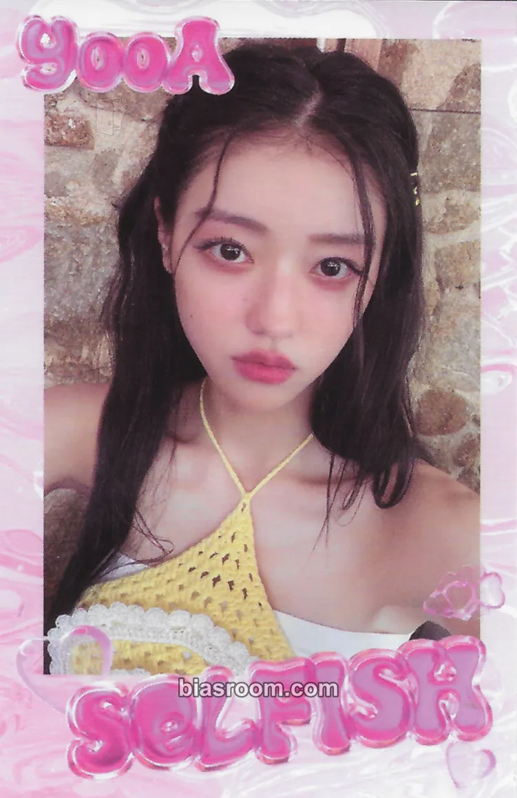 YooA SELFISH Photocard - OH MY GIRL - OH MY GIRL K-pop photocard
