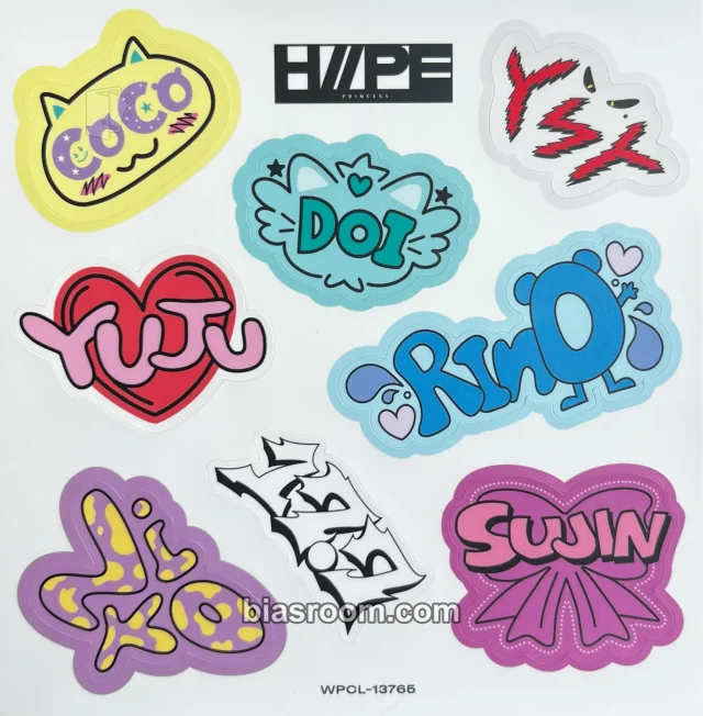 H//PE PRINCESS - 17.7 Album album inclusion sticker sheet standard version first press only