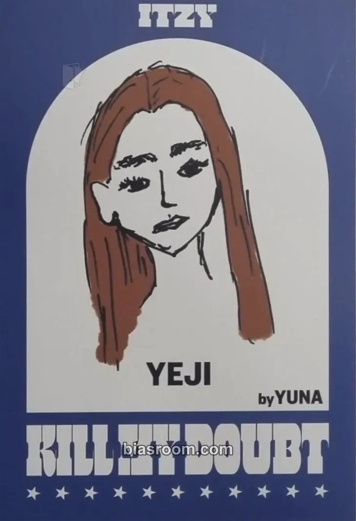 Yeji KILL MY DOUBT Photocard - ITZY - ITZY K-pop photocard