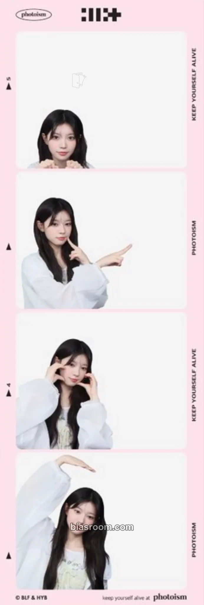 Moka ILLIT X PHOTOISM Photocard - ILLIT - ILLIT K-pop photocard