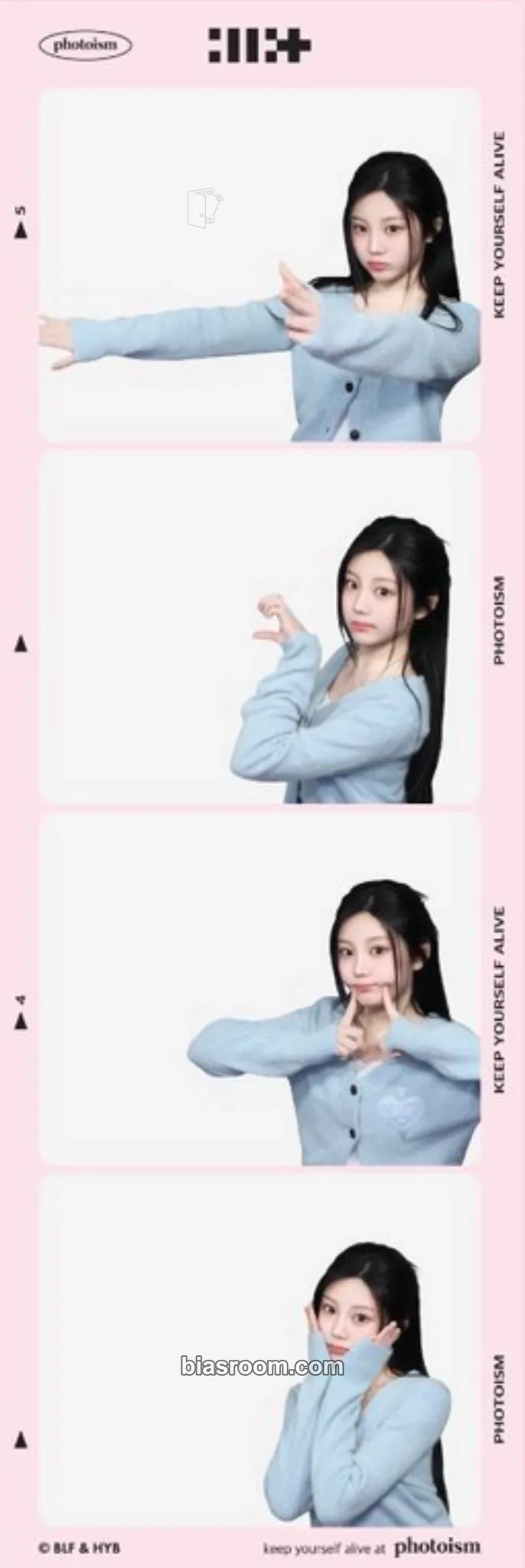 Wonhee ILLIT X PHOTOISM Photocard - ILLIT - ILLIT K-pop photocard