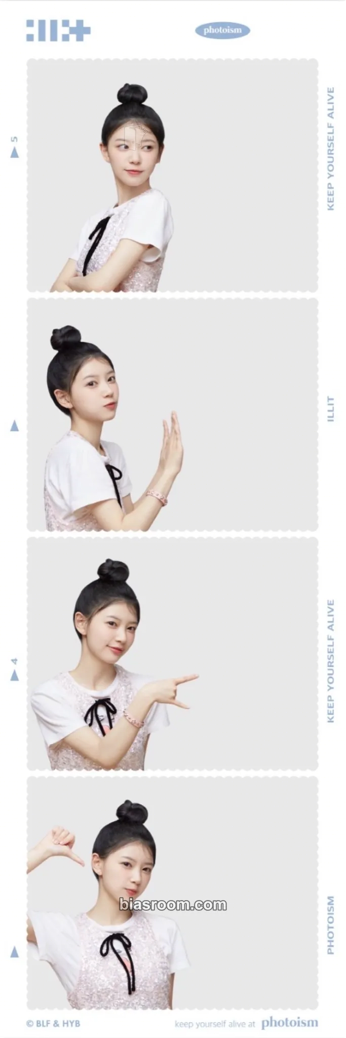 Moka ILLIT X PHOTOISM Photocard - ILLIT - ILLIT K-pop photocard