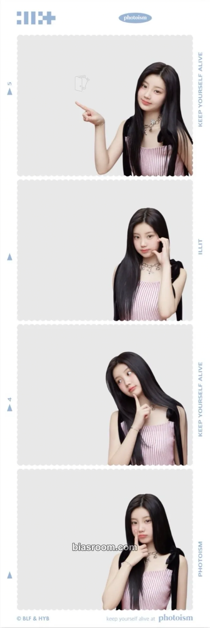 Wonhee ILLIT X PHOTOISM Photocard - ILLIT - ILLIT K-pop photocard