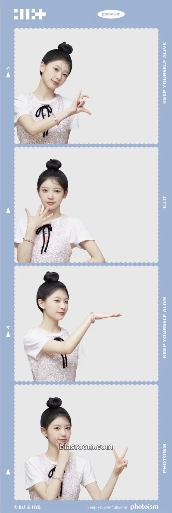 Moka ILLIT X PHOTOISM Photocard - ILLIT - ILLIT K-pop photocard