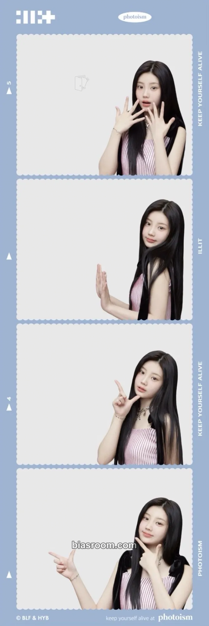 Wonhee ILLIT X PHOTOISM Photocard - ILLIT - ILLIT K-pop photocard