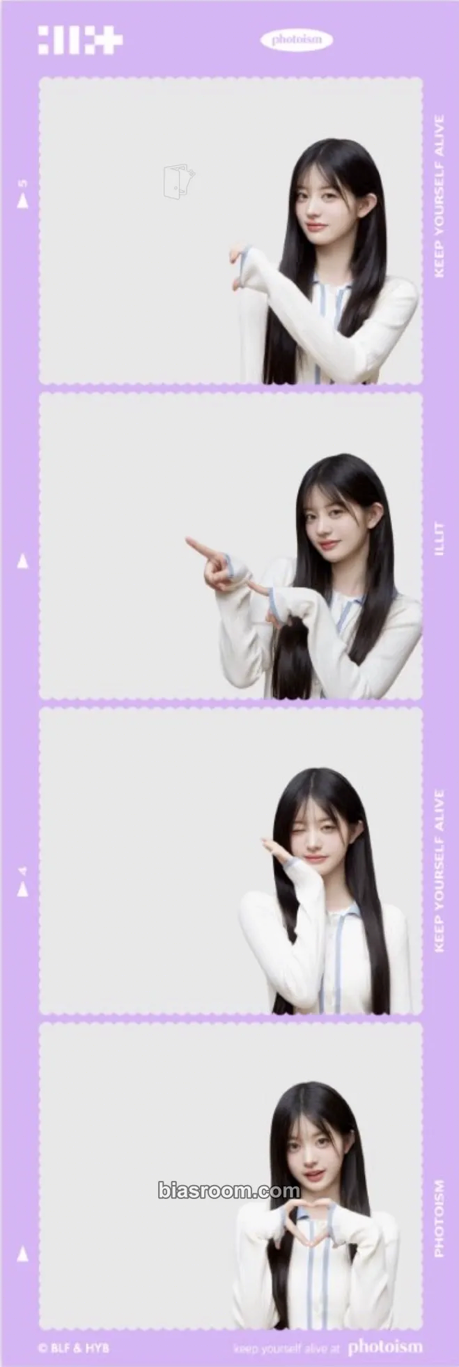 Minju ILLIT X PHOTOISM Photocard - ILLIT - ILLIT K-pop photocard