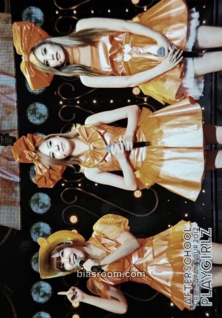 AFTERSCHOOL First Japan Tour 2012 -PLAYGIRLZ Photocard - After School - After School K-pop photocard