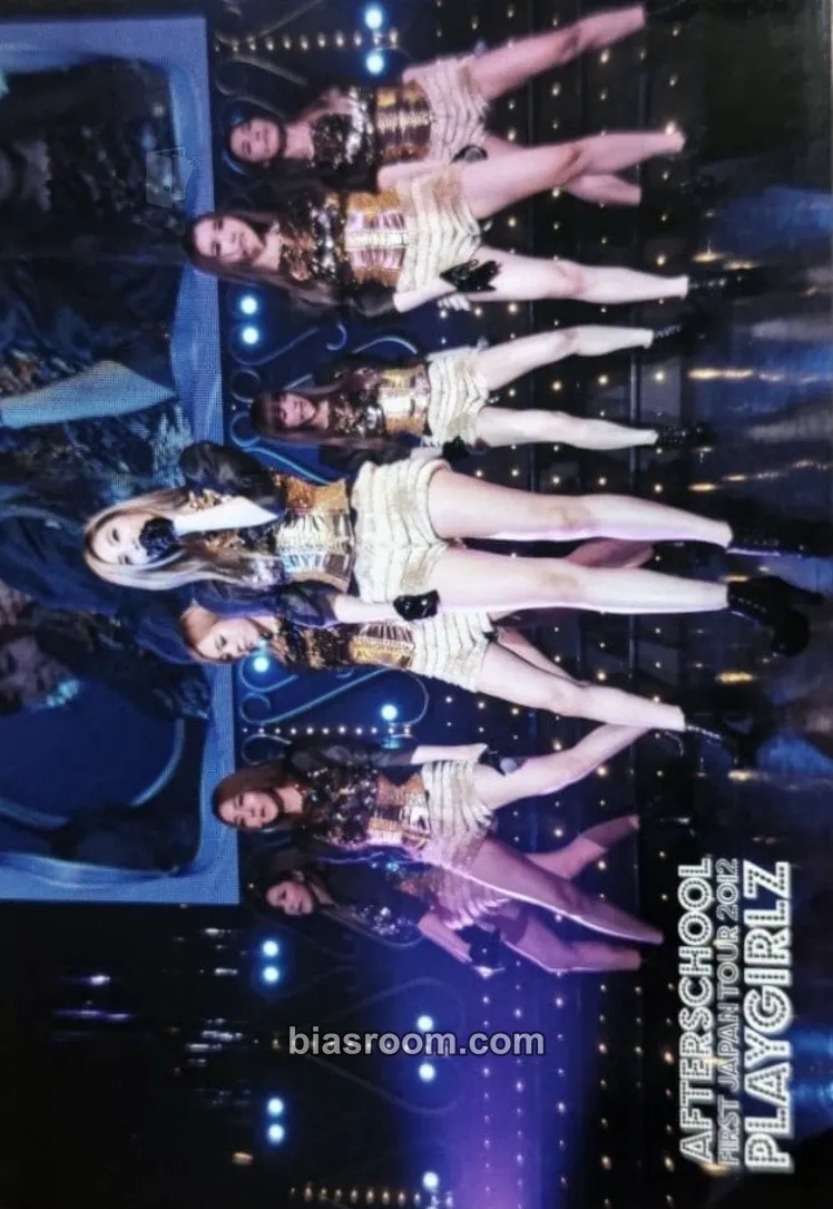 AFTERSCHOOL First Japan Tour 2012 -PLAYGIRLZ Photocard - After School - After School K-pop photocard
