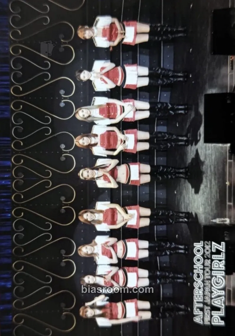 AFTERSCHOOL First Japan Tour 2012 -PLAYGIRLZ Photocard - After School - After School K-pop photocard