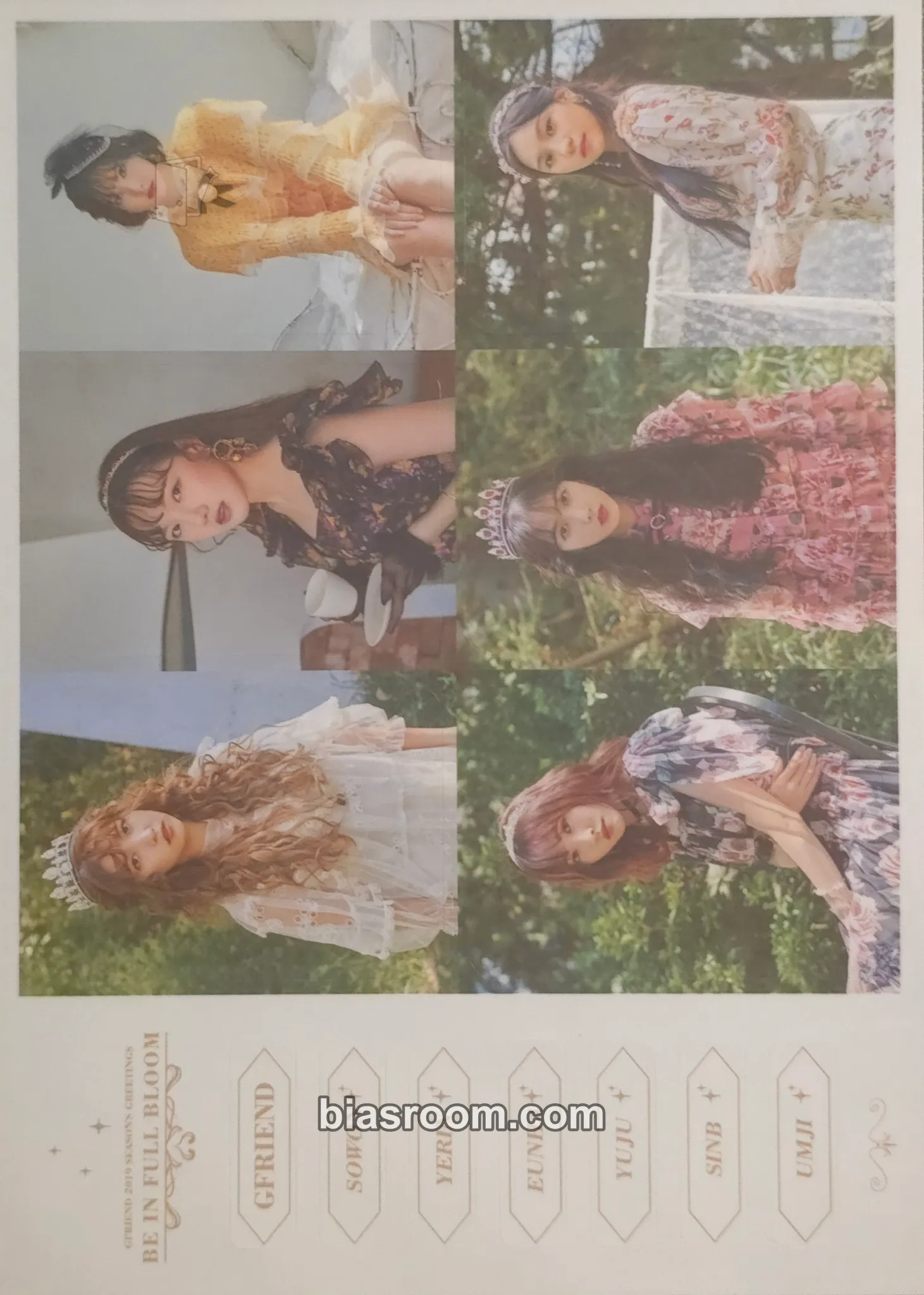 2019 Season’s Greetings “Be In Full Bloom” Photocard - GFRIEND - GFRIEND K-pop photocard