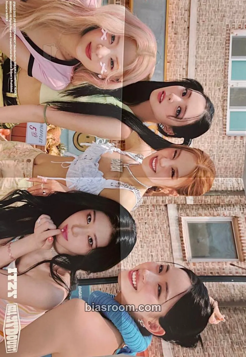 KILL MY DOUBT Photocard - ITZY - ITZY K-pop photocard