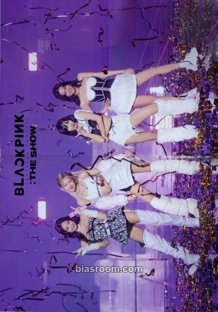 BLACKPINK 2021 'THE SHOW' LIVE DVD & KiT VIDEO Photocard - BLACKPINK - BLACKPINK K-pop photocard