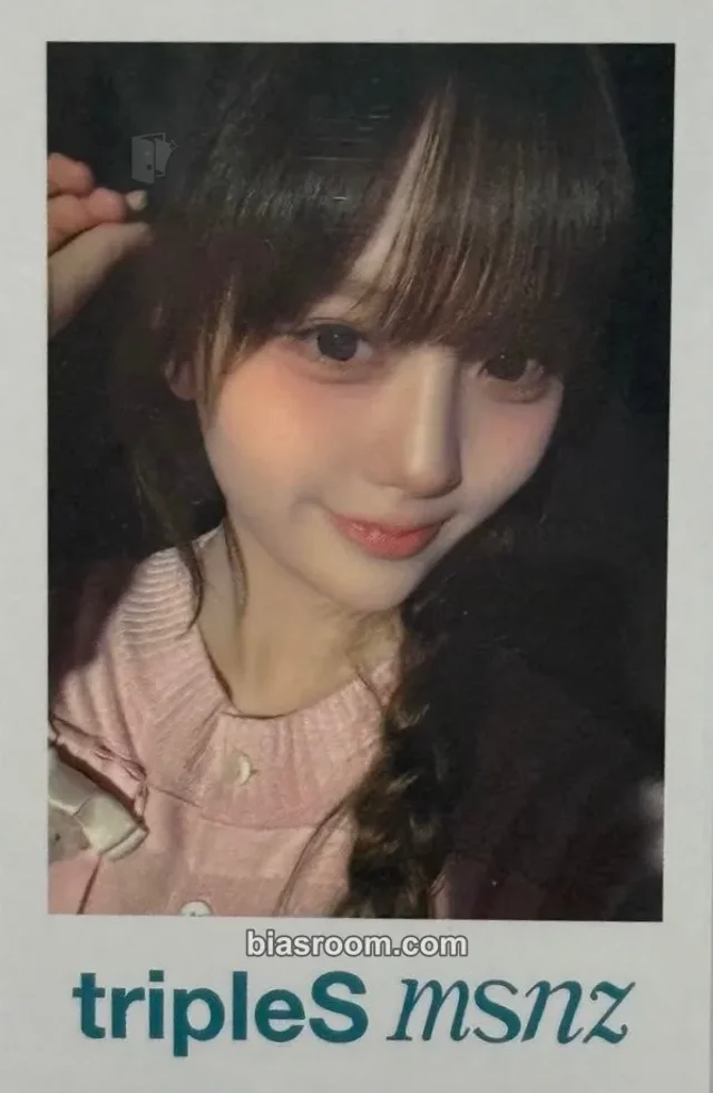 tripleS - Seoah - Beyond Beauty Album everline round 9 fansign polaroid