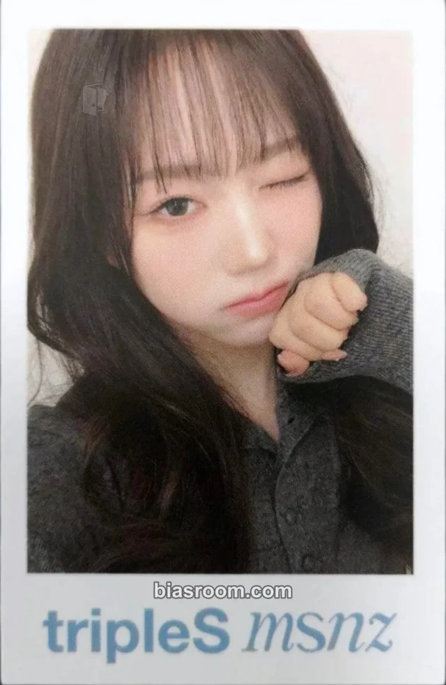 tripleS - Shion - Beyond Beauty Album everline fansign round 4 polaroid