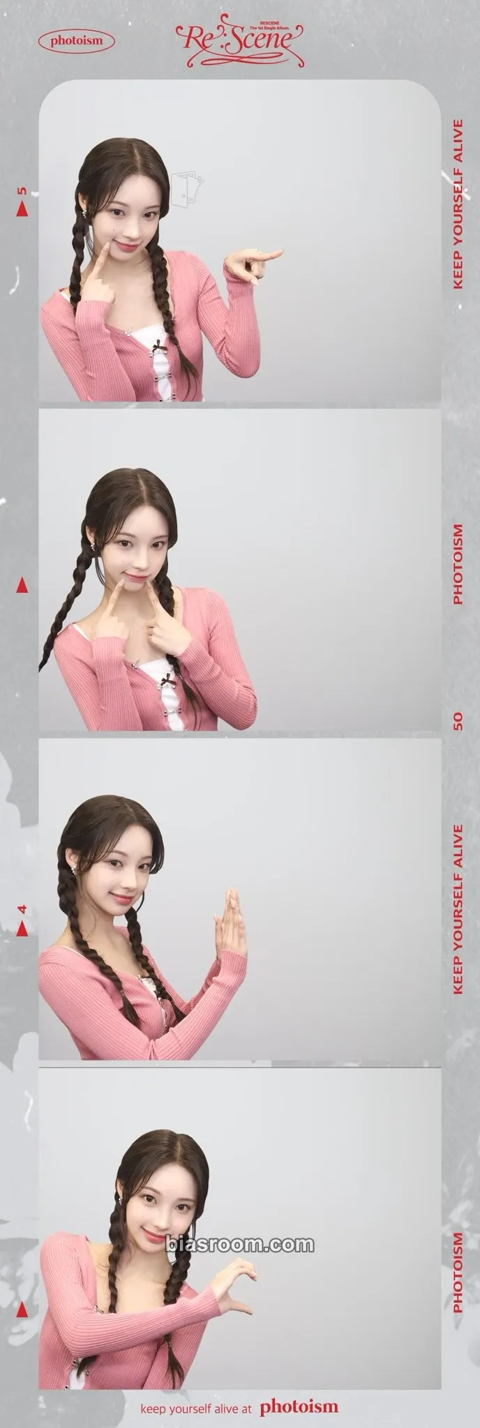 Woni PHOTOISM x RESCENE Photocard - RESCENE - RESCENE K-pop photocard