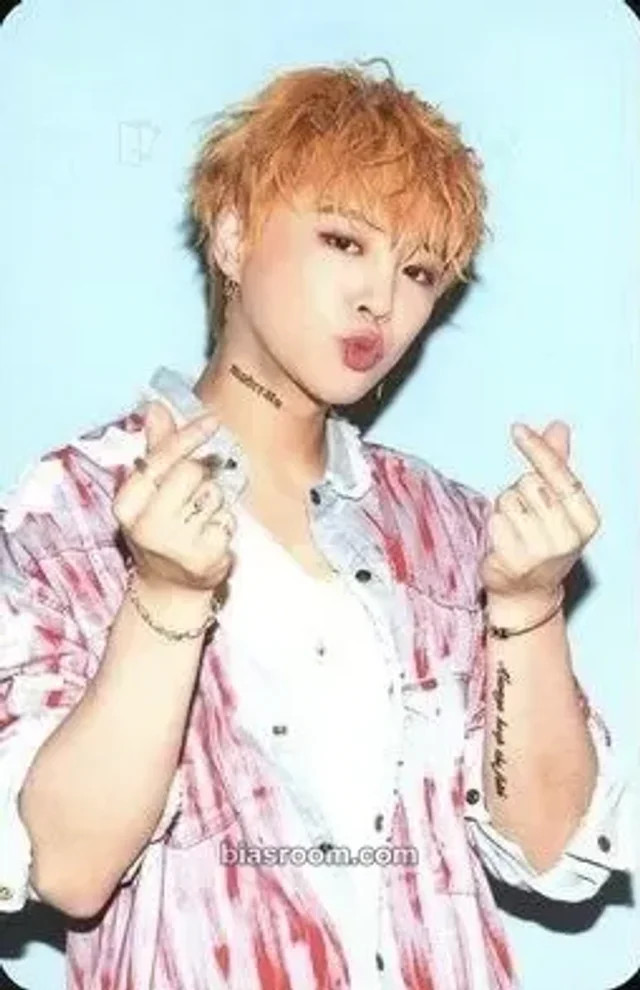 UNB - Euijin - Black Heart Album album photocard