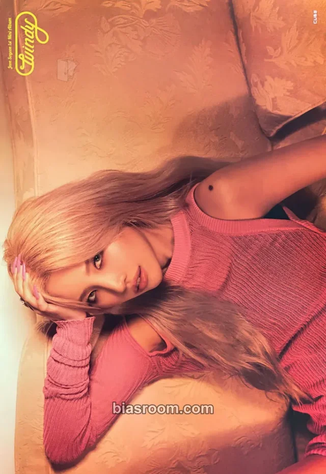 i-dle - Soyeon - Windy Album horizontal solo album pob (pre-order benefit) poster supplemental
