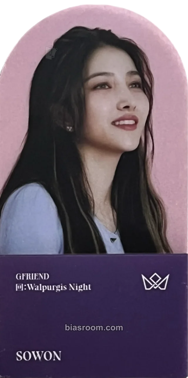 Sowon GFRIEND 回: Walpurgis Night K-pop photocard