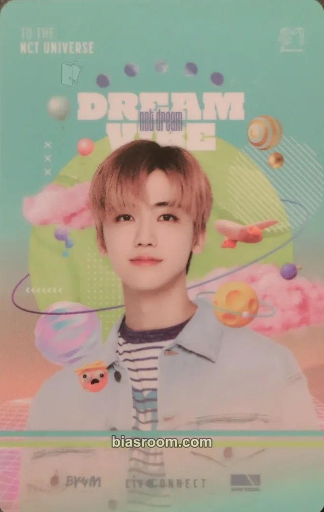NCT DREAM - Jaemin - "DREAM VIBE" 2022 EXHIBITION Event merch photocard trading card scratch-off