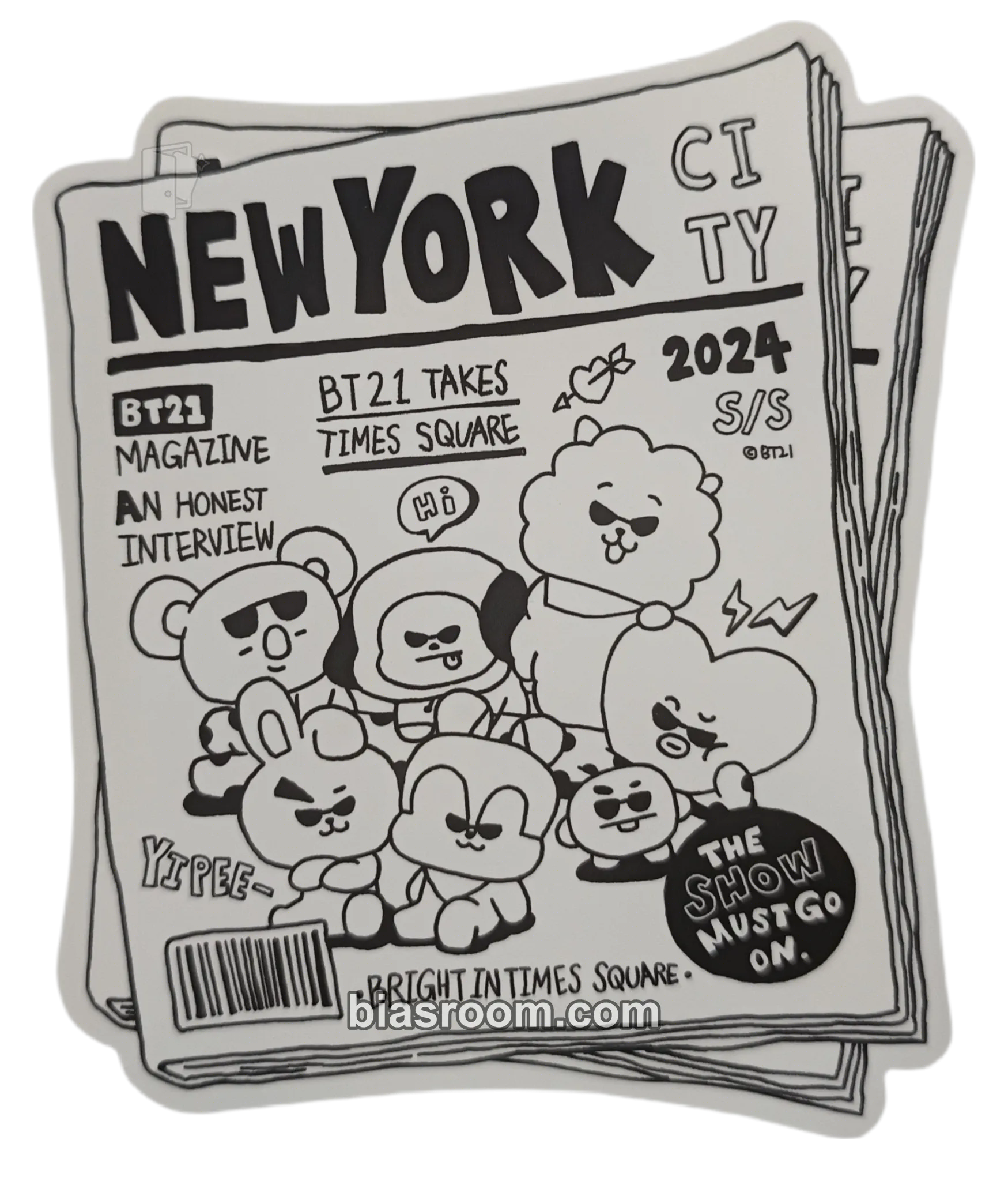 BT21 Photocard - BTS - BTS K-pop photocard