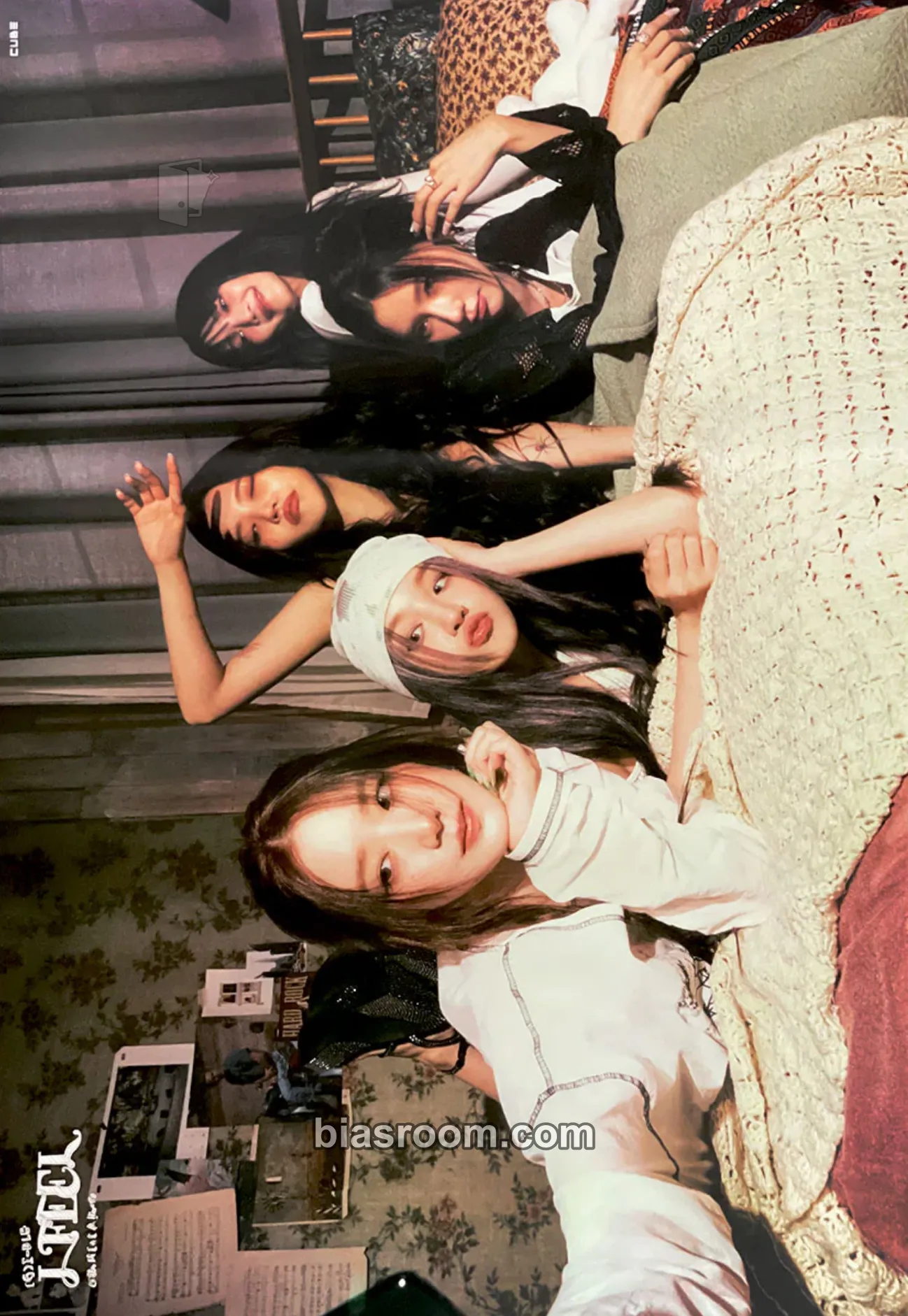 I Feel Photocard - i-dle - i-dle K-pop photocard