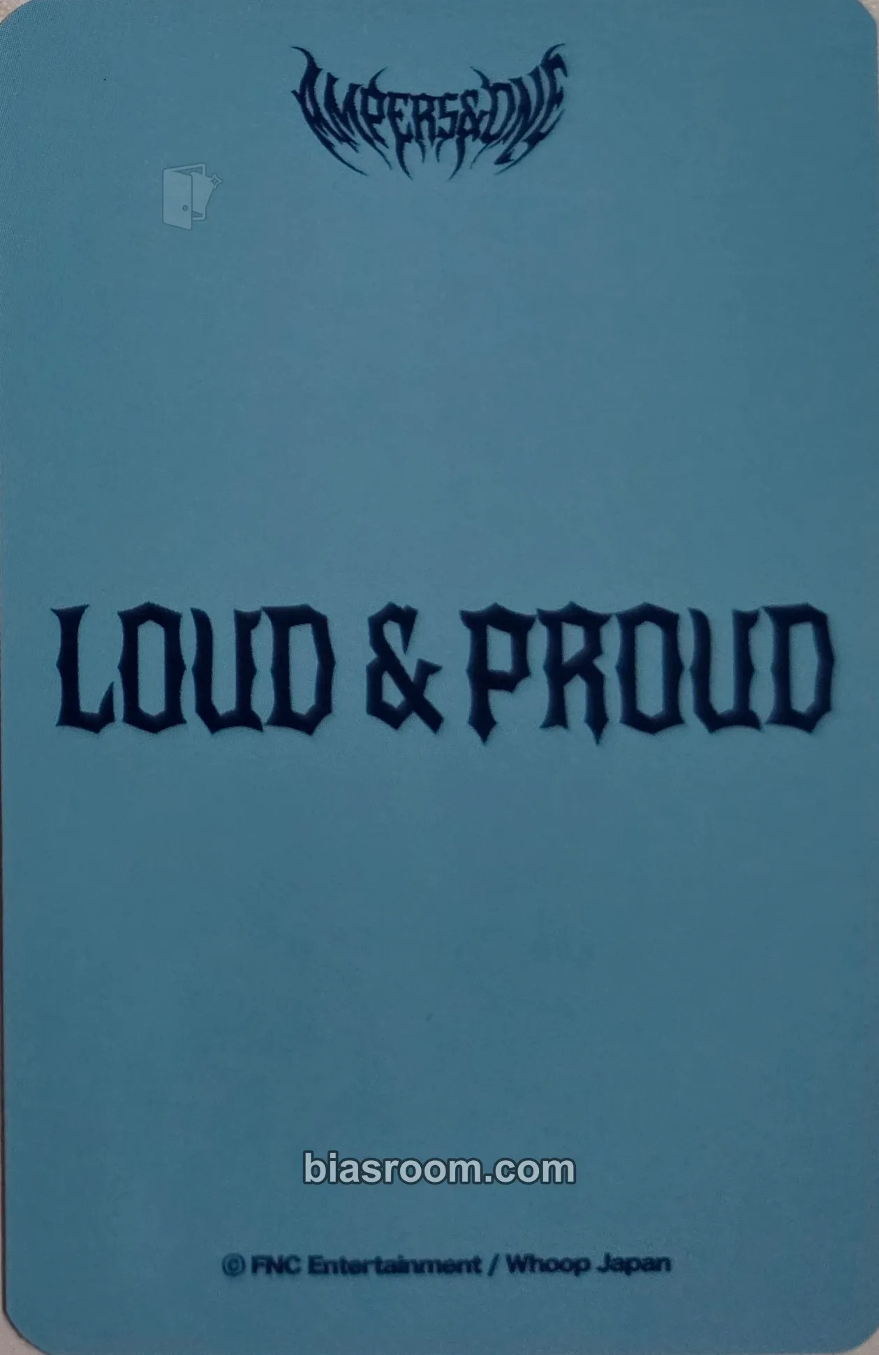 Seungmo LOUD & PROUD Photocard - AMPERS&ONE | Bias Room