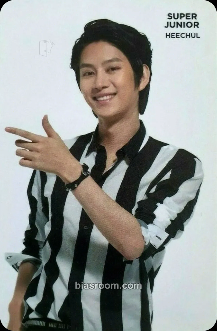 Heechul SMTOWN Coex Artium Photocard - SUPER JUNIOR - SUPER JUNIOR K-pop photocard