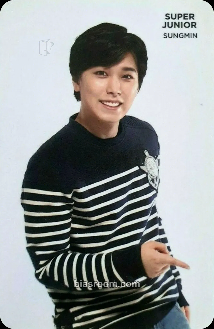 Sungmin SMTOWN Coex Artium Photocard - SUPER JUNIOR - SUPER JUNIOR K-pop photocard