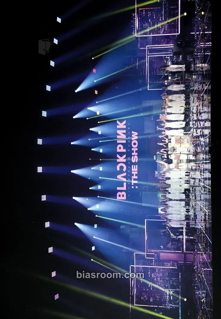 BLACKPINK 2021 'THE SHOW' LIVE DVD & KiT VIDEO Photocard - BLACKPINK - BLACKPINK K-pop photocard