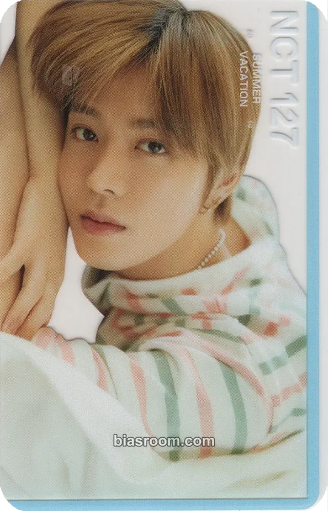 NCT 127 - Yuta - Summer Vacation Kit Other horizontal pob (pre-order benefit) 11st transparent/translucent photocard set