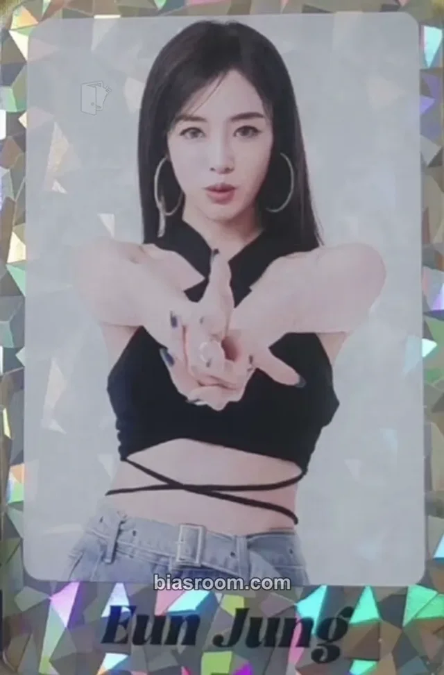 T-ARA - Eunjung - T-ara 15th Anniversary Fanmeeting Event trading card holographic (hologram)