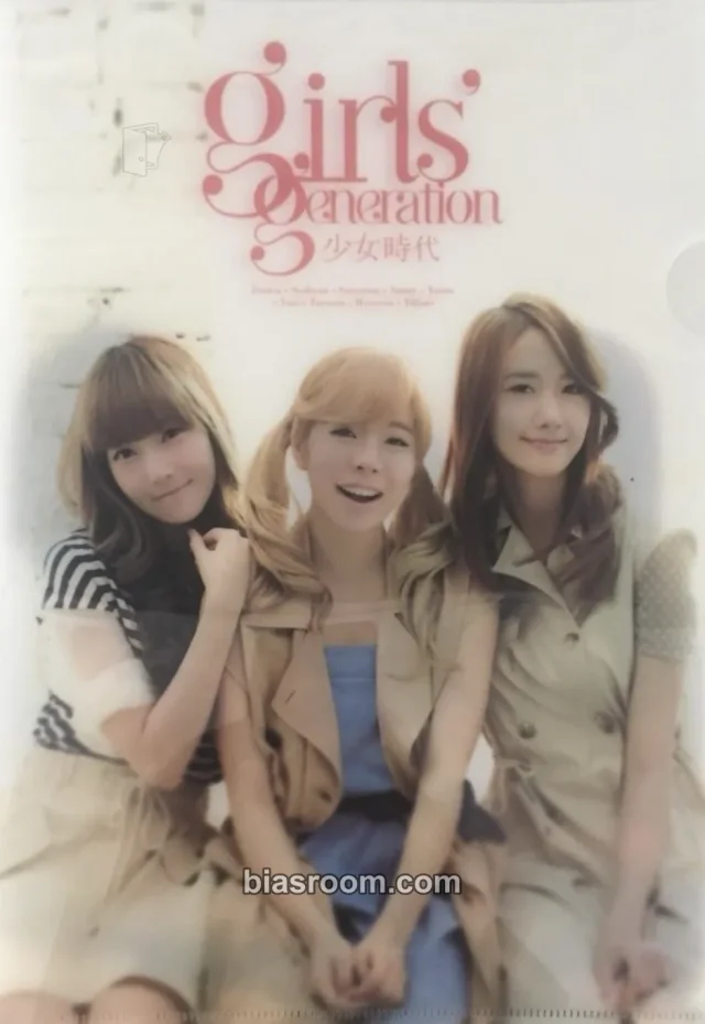 Girls' Generation - Yoona & Jessica & Sunny - 4th Anniversary Other clear file L holder