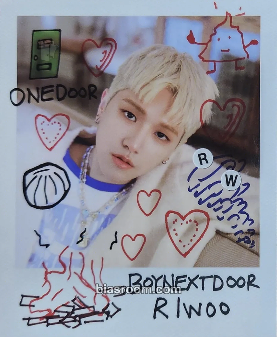 Riwoo HOW? Photocard - BOYNEXTDOOR - BOYNEXTDOOR K-pop photocard