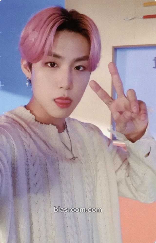 AB6IX - Woojin - SALUTE : A NEW HOPE Album yes24 pob (pre-order benefit)