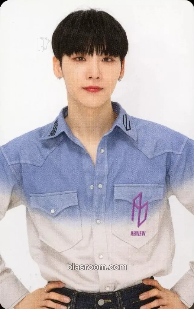 Woong 2022 FANMEETING 'AB_NEW AREA' Photocard - AB6IX - AB6IX K-pop photocard