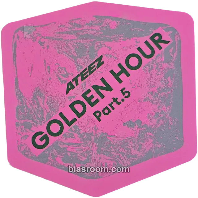 GOLDEN HOUR : Part.5 Photocard - ATEEZ - ATEEZ K-pop photocard
