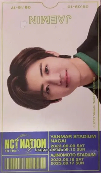 Jaemin NCT NATION: To The World Photocard - NCT - NCT K-pop photocard