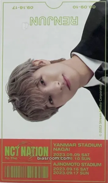 Renjun NCT NATION: To The World Photocard - NCT - NCT K-pop photocard