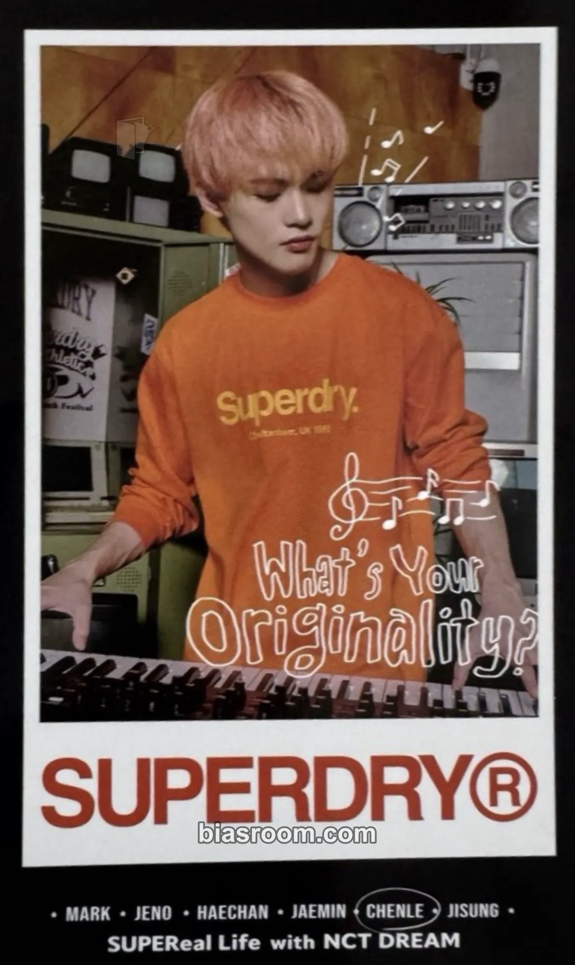 Chenle Superdry Pop-Up store Photocard - NCT DREAM - NCT DREAM K-pop photocard