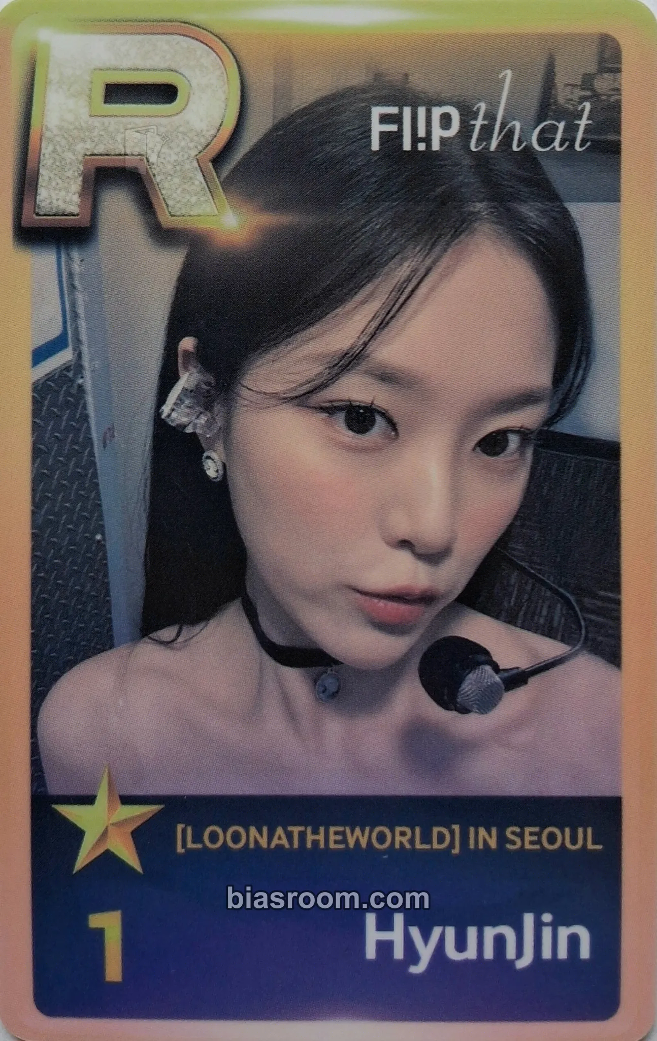 HyunJin LOONA 1st World Tour: LOONATHEWORLD Photocard - LOONA - LOONA K-pop photocard