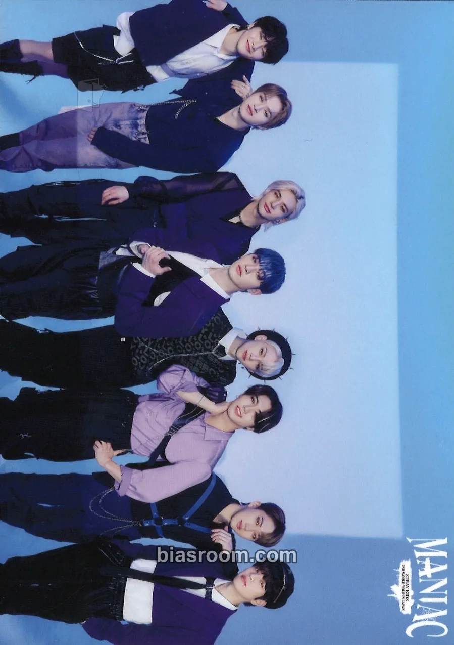 Maniac World Tour Photocard - Stray Kids - Stray Kids K-pop photocard
