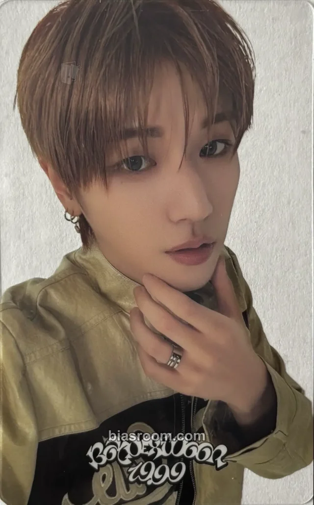 BOYNEXTDOOR - Riwoo - 19.99 Album weverse global shop (wvg) pob (pre-order benefit) transparent/translucent clink version
