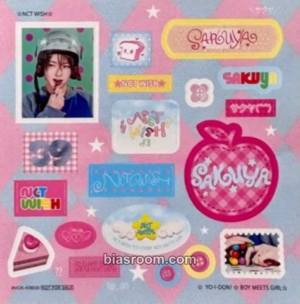 Sakuya YO-I-DON! / BOY MEETS GIRL Photocard - NCT WISH - NCT WISH K-pop photocard